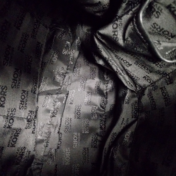 Michael Kors Black Leather Studded Hobo/Shoulder Bag with Dust Bag - Picture 6 of 16